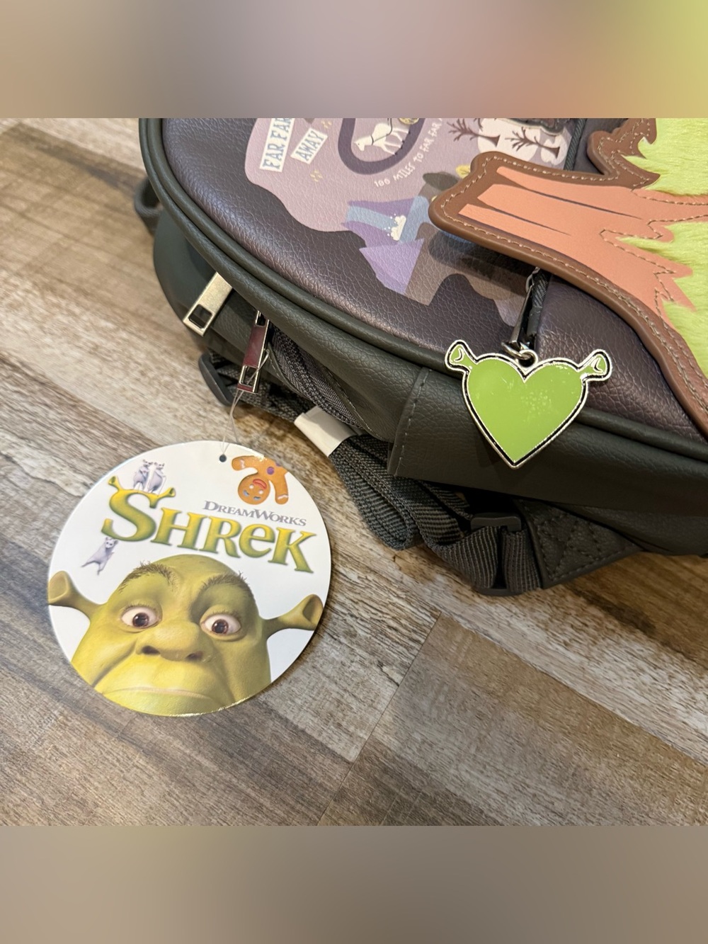 Shrek mini backpack - Picture 3 of 4